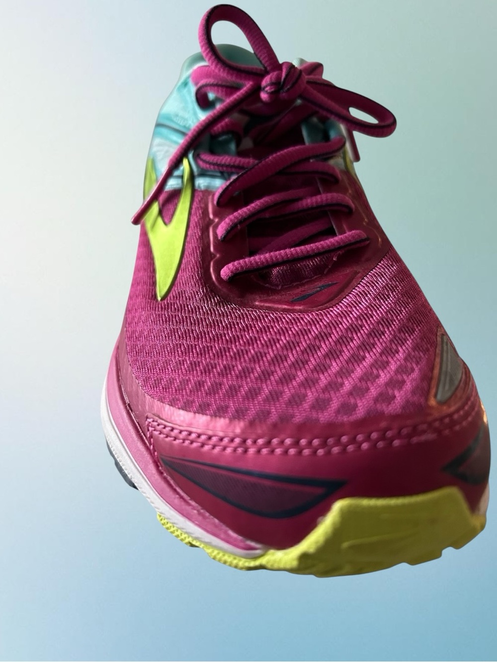 Brooks Ravenna 8 Running Shoes Women's Pink Teal Athletic Cushioned Sneakers 7.5 - Picture 7 of 10